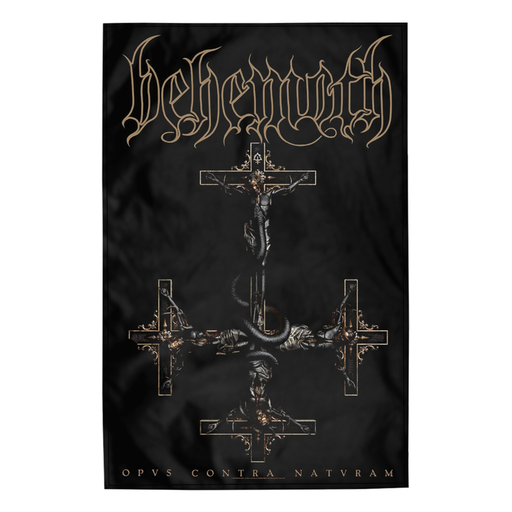 Флаг (текстильный постер) BEHEMOTH - OPVS CONTRA NATVRAM (fol-003) Флаг (текстильный постер) BEHEMOTH - OPVS CONTRA NATVRAM (fol-003)