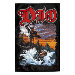 Флаг (текстильный постер) DIO - HOLY DIVER (fol-005)