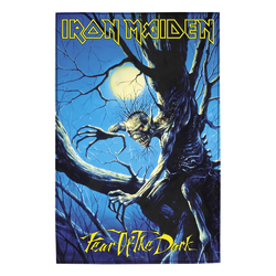 Флаг (текстильный постер) IRON MAIDEN - FEAR OF THE DARK (fol-013)