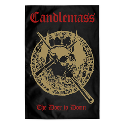 Флаг (текстильный постер) CANDLEMASS - THE DOOR TO DOOM (fol-014)