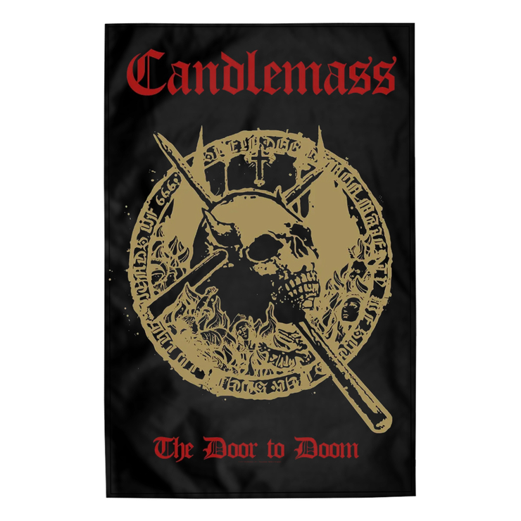 Флаг (текстильный постер) CANDLEMASS - THE DOOR TO DOOM (fol-014) Флаг (текстильный постер) CANDLEMASS - THE DOOR TO DOOM (fol-014)