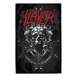Флаг (текстильный постер) SLAYER - DEMONIC (fol-020)