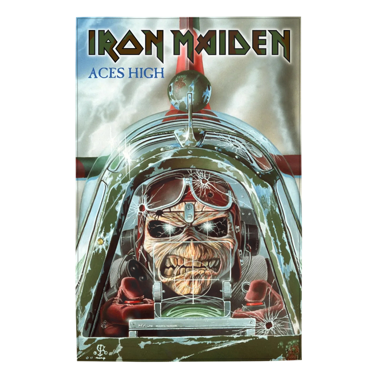 Флаг (текстильный постер) IRON MAIDEN - ACES HIGH (fol-031) Флаг (текстильный постер) IRON MAIDEN - ACES HIGH (fol-031)