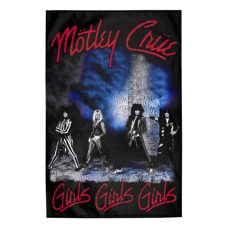 Прапор (текстильний постер) MOTLEY CRUE - GIRLS, GIRLS, GIRLS (fol-032) Прапор (текстильний постер) MOTLEY CRUE - GIRLS, GIRLS, GIRLS (fol-032)