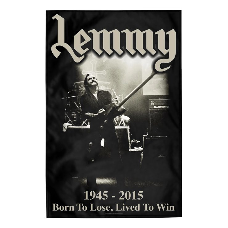 Флаг (текстильный постер) LEMMY - LIVED TO WIN (fol-036) Флаг (текстильный постер) LEMMY - LIVED TO WIN (fol-036)