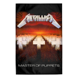Флаг (текстильный постер) METALLICA - MASTER OF PUPPETS (fol-042)
