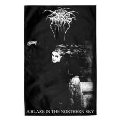 Флаг (текстильный постер) DARKTHRONE - A BLAZE IN THE NORTHERN SKY (fol-046)