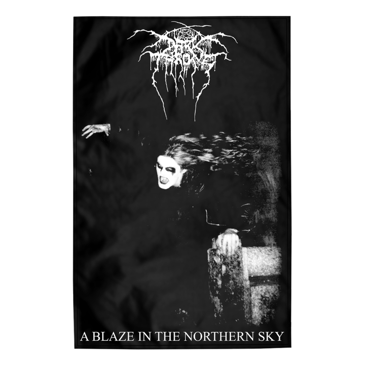 Флаг (текстильный постер) DARKTHRONE - A BLAZE IN THE NORTHERN SKY (fol-046) Флаг (текстильный постер) DARKTHRONE - A BLAZE IN THE NORTHERN SKY (fol-046)