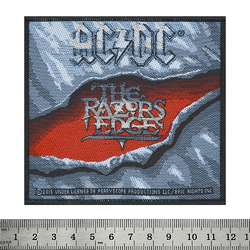 Нашивка тканая AC/DC - THE RAZORS EDGE (ofp-037)