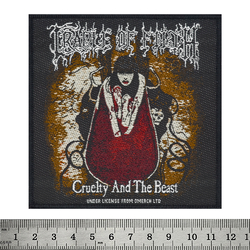 Нашивка ткана CRADLE OF FILTH - CRUELTY AND THE BEAST (ofp-039) Нашивка ткана CRADLE OF FILTH - CRUELTY AND THE BEAST (ofp-039)