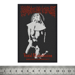 Нашивка ткана CRADLE OF FILTH - VESTAL MASTURBATION (ofp-040) Нашивка ткана CRADLE OF FILTH - VESTAL MASTURBATION (ofp-040)