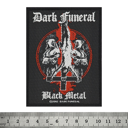 Нашивка тканая DARK FUNERAL - BLACK METAL (ofp-042) Нашивка тканая DARK FUNERAL - BLACK METAL (ofp-042)