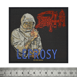 Нашивка тканая DEATH - LEPROSY (ofp-046)