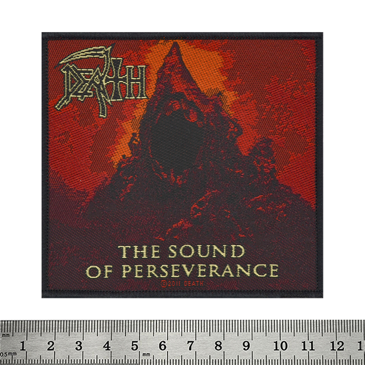 Нашивка тканая DEATH - SOUND OF PERSEVERANCE (ofp-047) Нашивка тканая DEATH - SOUND OF PERSEVERANCE (ofp-047)