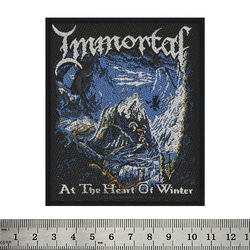 Нашивка тканая IMMORTAL - AT THE HEART OF WINTER (ofp-052)