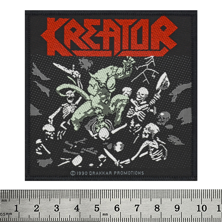 Нашивка тканая KREATOR - PLEASURE TO KILL (ofp-055) Нашивка тканая KREATOR - PLEASURE TO KILL (ofp-055)