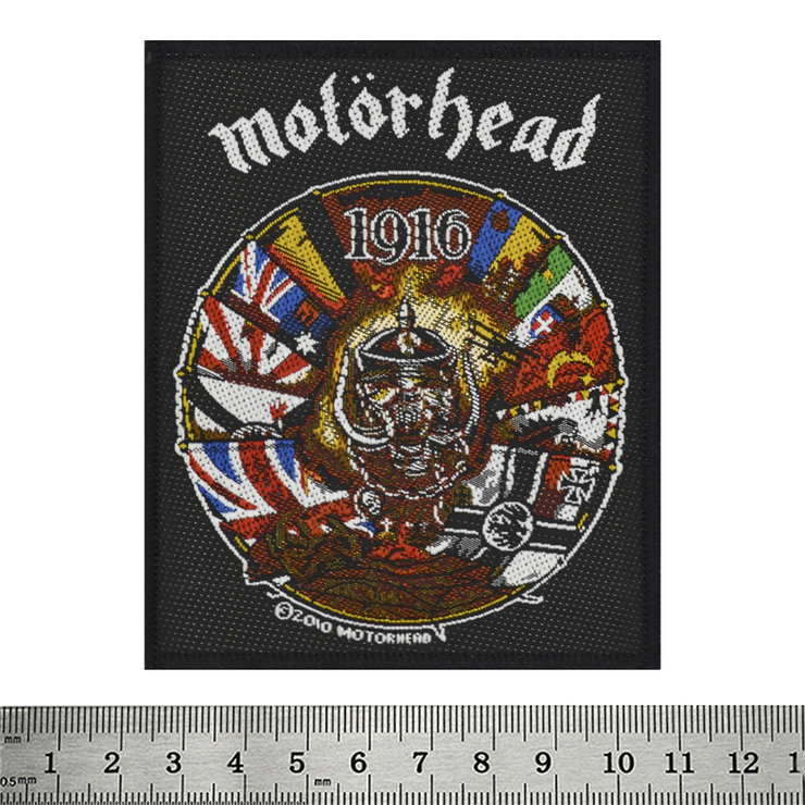 Нашивка тканая MOTORHEAD - 1916 (ofp-060) Нашивка тканая MOTORHEAD - 1916 (ofp-060)