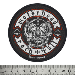 Нашивка тканая MOTORHEAD - BIKER BADGE (ofp-061)