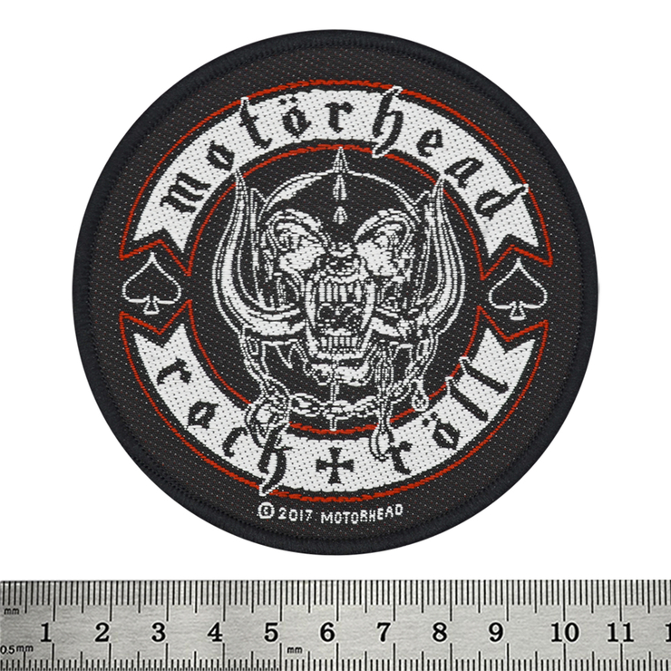 Нашивка тканая MOTORHEAD - BIKER BADGE (ofp-061) Нашивка тканая MOTORHEAD - BIKER BADGE (ofp-061)