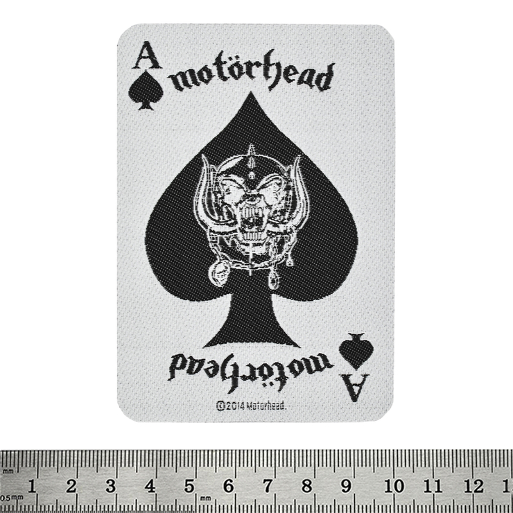 Нашивка тканая MOTORHEAD - ACE OF SPADES CARD (ofp-062) Нашивка тканая MOTORHEAD - ACE OF SPADES CARD (ofp-062)