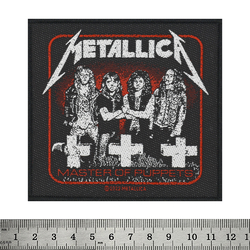 Нашивка ткана METALLICA - MASTER OF PUPPETS BAND (ofp-063)