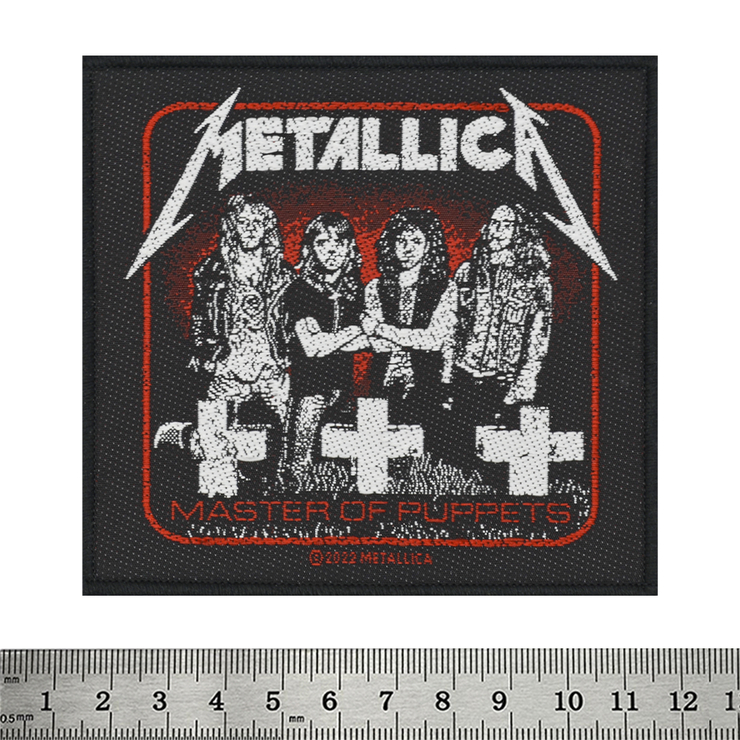 Нашивка ткана METALLICA - MASTER OF PUPPETS BAND (ofp-063)
