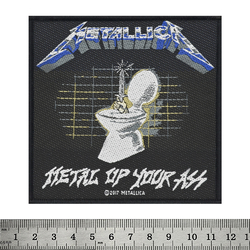 Нашивка ткана METALLICA - METAL UP YOUR ASS (ofp-064)