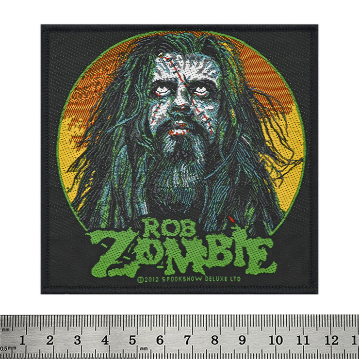 Нашивка тканая ROB ZOMBIE - ZOMBIE FACE (ofp-072) Нашивка тканая ROB ZOMBIE - ZOMBIE FACE (ofp-072)