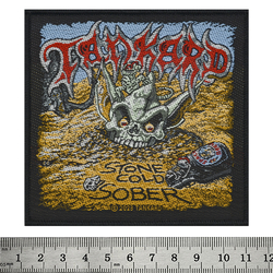 Нашивка тканая TANKARD - STONE COLD SOBER (ofp-079)