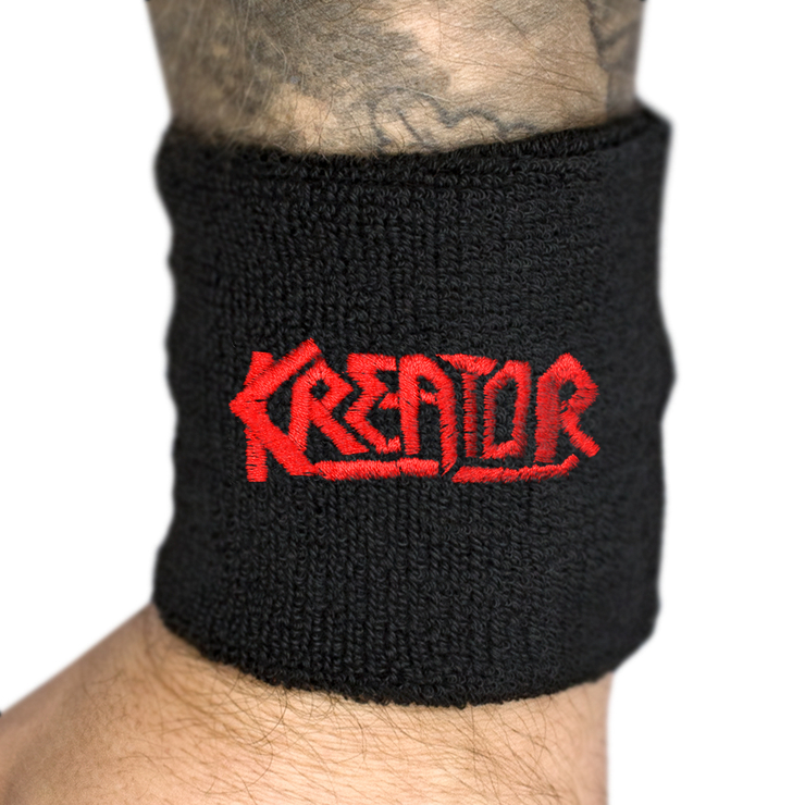 Напульсник махровый KREATOR - LOGO (wol-010) Напульсник махровый KREATOR - LOGO (wol-010)