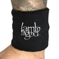 Напульсник махровый LAMB OF GOD - LOGO (wol-025)