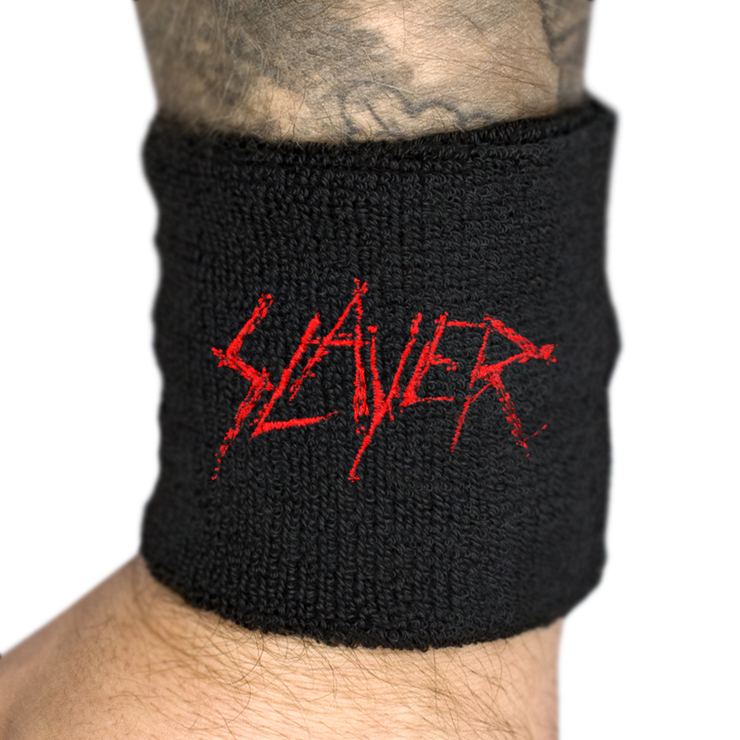 Напульсник махровый SLAYER - SCRATCHED LOGO (wol-030) Напульсник махровый SLAYER - SCRATCHED LOGO (wol-030)