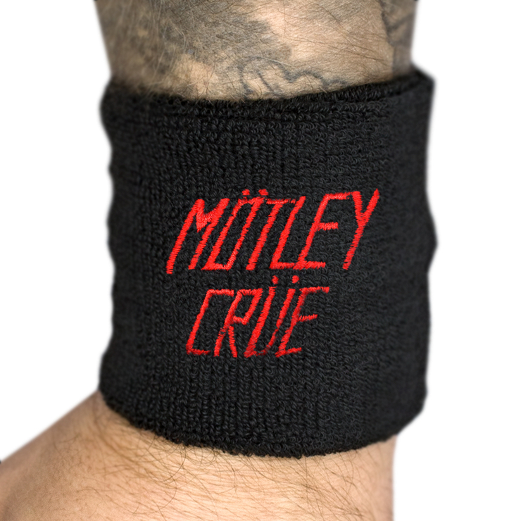 Напульсник махровий MOTLEY CRUE - LOGO (wol-034) Напульсник махровий MOTLEY CRUE - LOGO (wol-034)