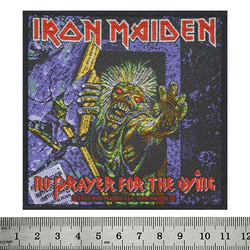 Нашивка ткана IRON MAIDEN - NO PRAYER FOR THE DYING в блістері (ofpb-083) Нашивка ткана IRON MAIDEN - NO PRAYER FOR THE DYING в блістері (ofpb-083)