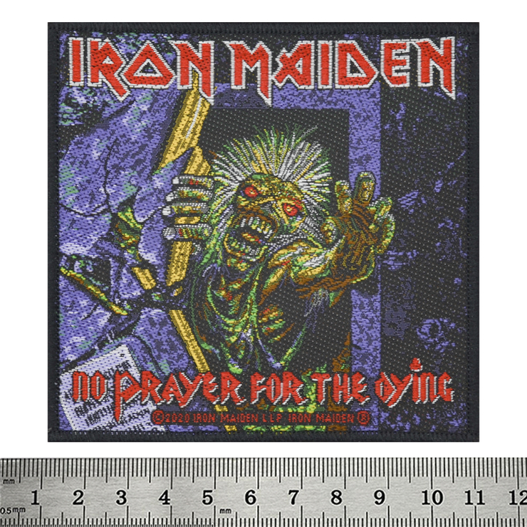 Нашивка тканая IRON MAIDEN - NO PRAYER FOR THE DYING в блистере (ofpb-083) Нашивка тканая IRON MAIDEN - NO PRAYER FOR THE DYING в блистере (ofpb-083)