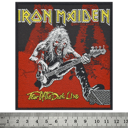 Нашивка ткана IRON MAIDEN - FEAR OF THE DARK LIVE в блістері (ofpb-086) Нашивка ткана IRON MAIDEN - FEAR OF THE DARK LIVE в блістері (ofpb-086)