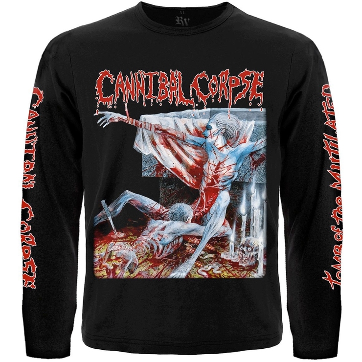 Футболка з довгим рукавом Cannibal Corpse "Tomb of the Mutilated" Футболка з довгим рукавом Cannibal Corpse "Tomb of the Mutilated"