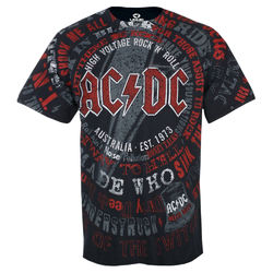 Футболка Liquid Blue AC/DC - Songs