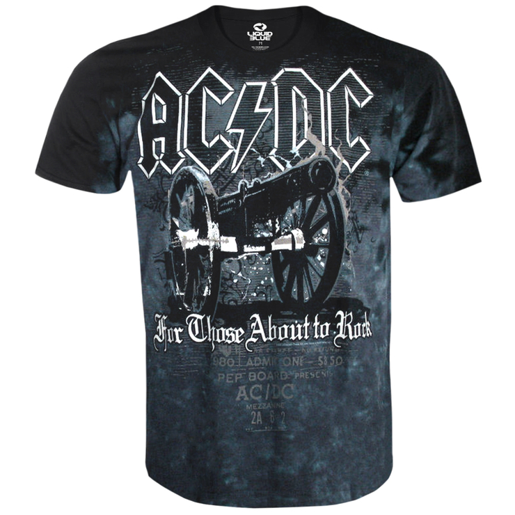 Футболка Liquid Blue AC/DC - For Those About To Rock (Tie-Dye) Футболка Liquid Blue AC/DC - For Those About To Rock (Tie-Dye)
