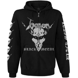 Худи Venom "Black Metal" (666, pentagram and cross) на молнии