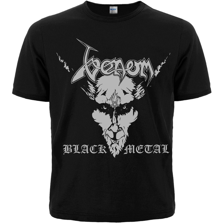 Футболка Venom "Black Metal" (666, pentagram and cross) Футболка Venom "Black Metal" (666, pentagram and cross)
