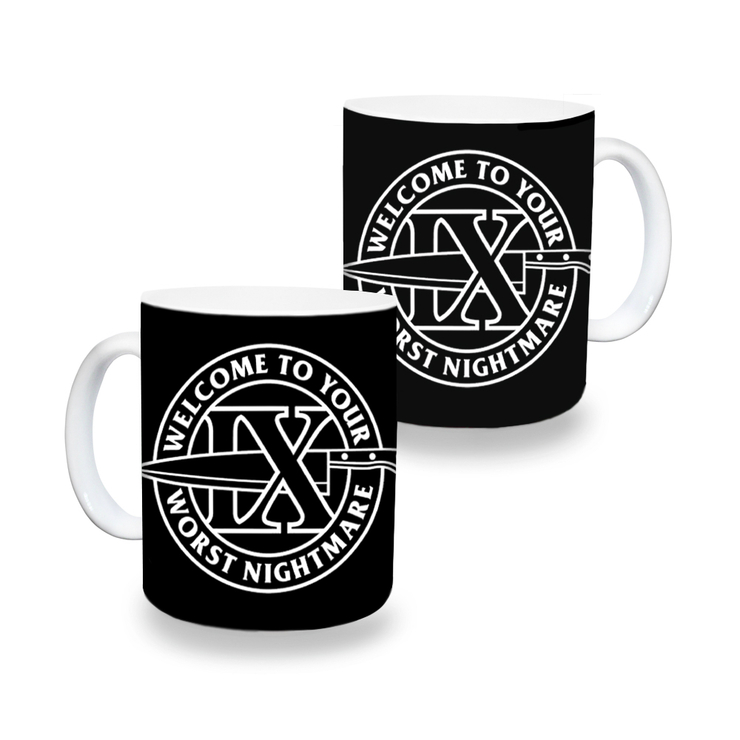 Чашка Ice Nine Kills "Welcome to Your Worst Nightmare" Чашка Ice Nine Kills "Welcome to Your Worst Nightmare"