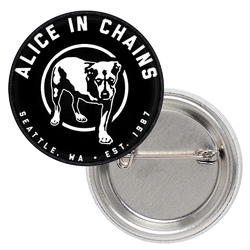 Значок Alice in Chains (Seattle WA. EST.1987) Значок Alice in Chains (Seattle WA. EST.1987)