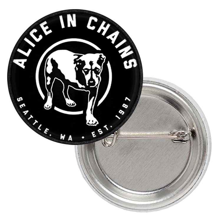 Значок Alice in Chains (Seattle WA. EST.1987) Значок Alice in Chains (Seattle WA. EST.1987)