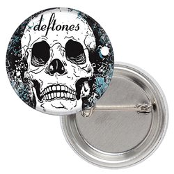 Значок Deftones (skull) Значок Deftones (skull)