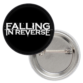 Значок Falling In Reverse (white logo) Значок Falling In Reverse (white logo)