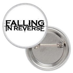 Значок Falling In Reverse (black logo) Значок Falling In Reverse (black logo)