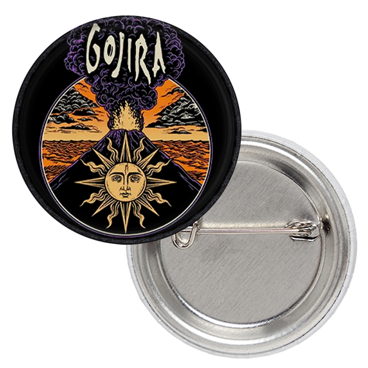 Значок Gojira "Magma" Значок Gojira "Magma"