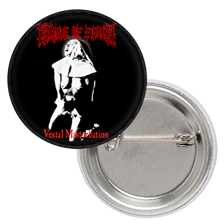 Значок Cradle Of Filth "Vestal Masturbation" Значок Cradle Of Filth "Vestal Masturbation"