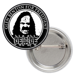 Значок Deicide - Glen Benton For President Значок Deicide - Glen Benton For President